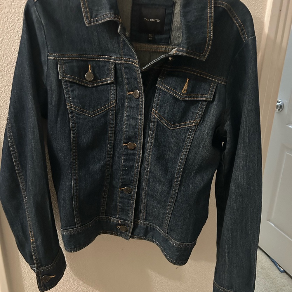 The Limited Black Jean Jacket Classic Style